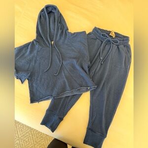 Chaser Blue Hoodie and Jogger Set
